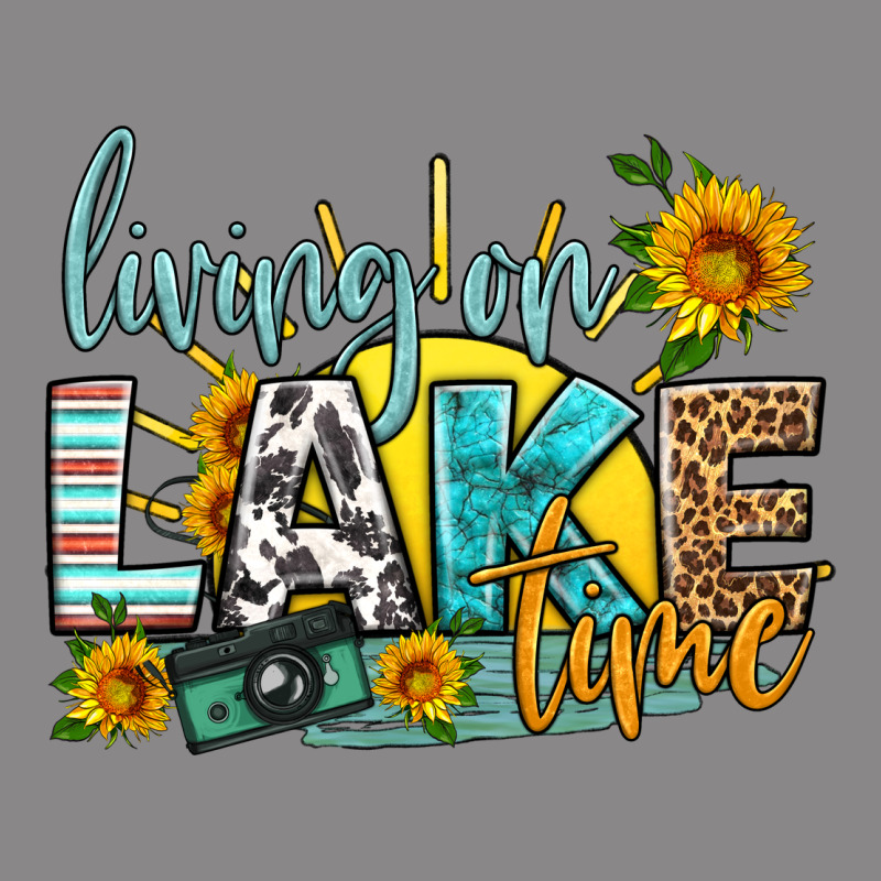 Living On Lake Time Vintage Tee by HRA Design Shop | Teevron