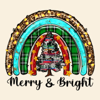 Merry And Bright Rainbow Christmas Vintage Hoodie | Teevron
