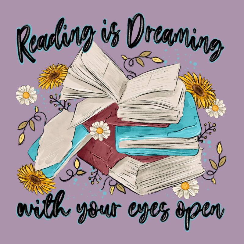 Reading Is Dreaming With Your Eyes Open Heavyweight Hoodie by MaliasSmallBusiness | Teevron