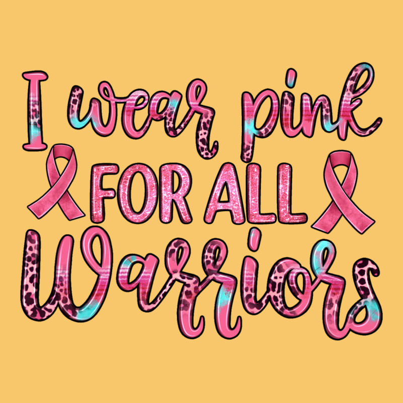 I Wear Pink For All Warriors Vintage Hoodie by JahusDesignShop | Teevron