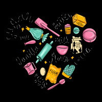 Vanilla Eggs Sugar Cocoa And Kitchen Heart Premium Sweatshirt | Teevron