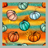 Pumpkin And Glitter Seamless Pattern Classic Tee | Teevron