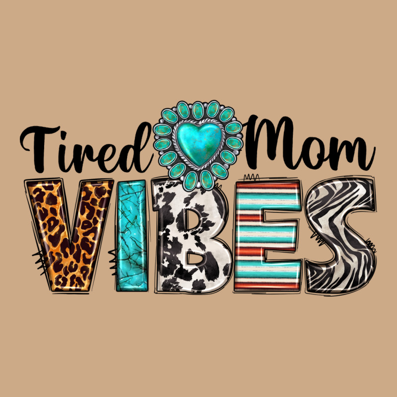 Tired Mom Vibes Vintage Hoodie by texasbilliewilder | Teevron