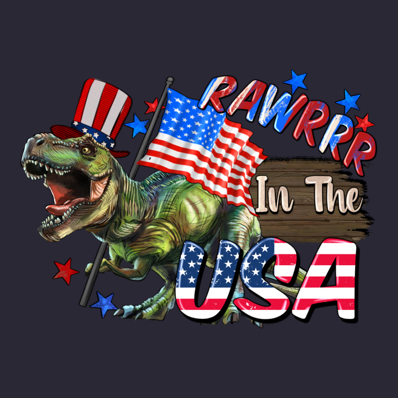 Rawrrr In The Usa 4th Of July Vintage Tee by CowGirlArtShop | Teevron