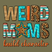 Weird Moms Build Character Vintage Hoodie | Teevron
