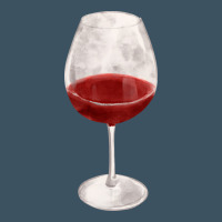 Wine Glass Fa Element Urban Heavy Tee | Teevron