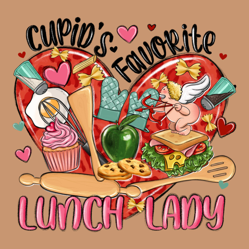 Cupids Favorite Lunch Lady Heavyweight Hoodie by MaliasSmallBusiness | Teevron