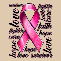 Breast Cancer Ribbon Hope Love Faith Heavyweight Sweatshirt | Teevron
