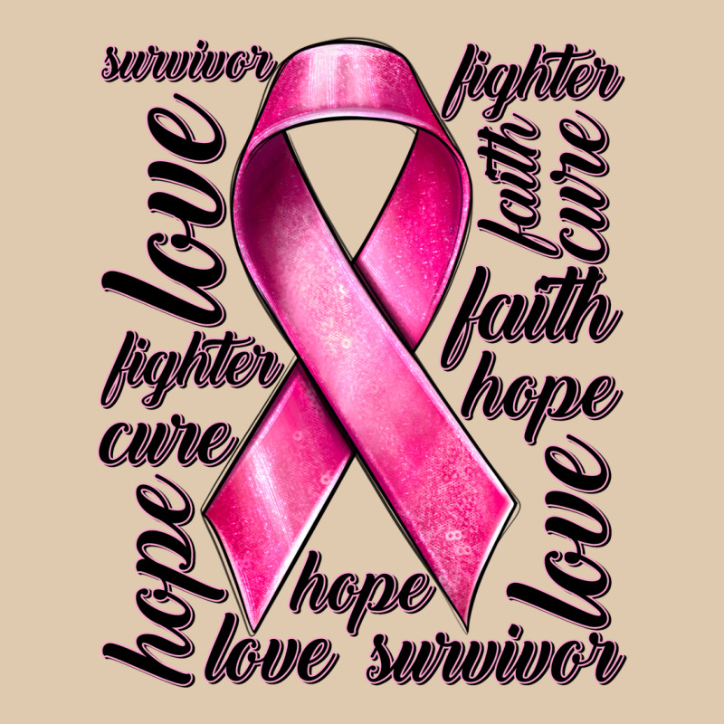 Breast Cancer Ribbon Hope Love Faith Heavyweight Sweatshirt by texasbilliewilder | Teevron