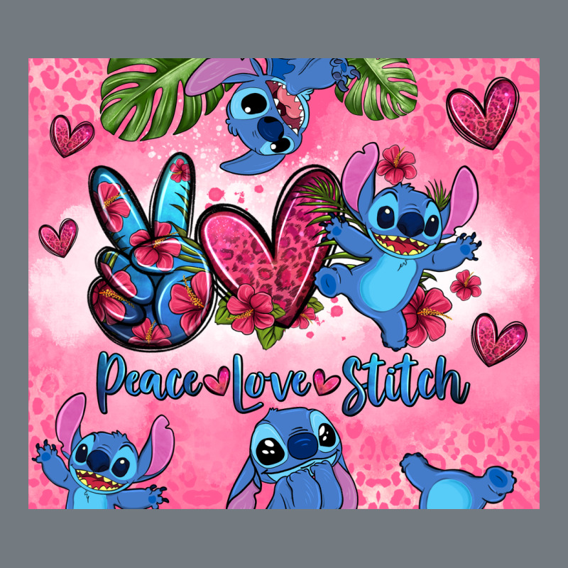 Peace Love Stitch Heavyweight Sweatshirt by Zillion Design Studio | Teevron
