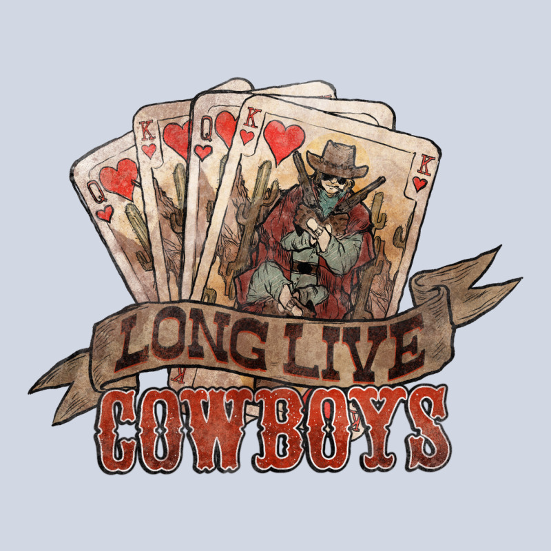 Long Live Cowboys Cards Premium Sweatshirt by NancyCooperArtShop | Teevron
