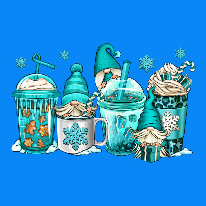 Winter Christmas Gnomes Coffee Cups Zipper Hoodie by Jasminsmagicworld | Teevron