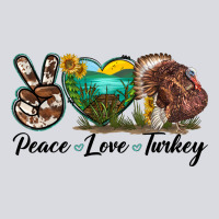 Peace Love Turkey Zipper Hoodie | Teevron