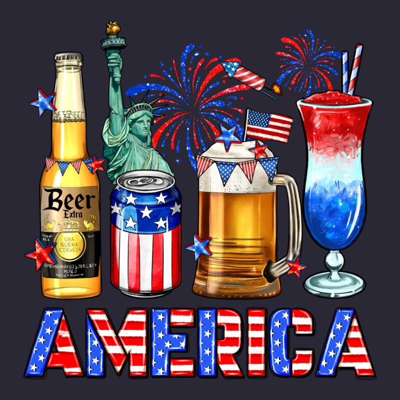 4th Of July American Drinks America Vintage Tee by Neo Western | Teevron