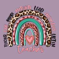 Teacher Rainbow Heavyweight Hoodie | Teevron