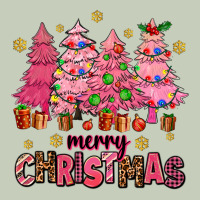Pink Christmas Trees Long Sleeve Tee | Teevron