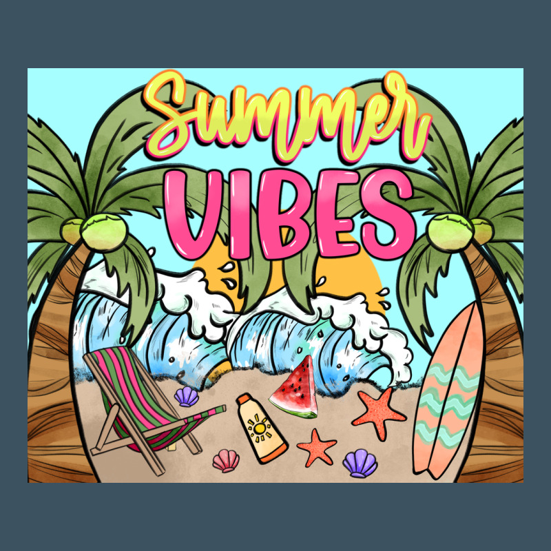 Summer Vibes Urban Hoodie by NancyCooperArtShop | Teevron