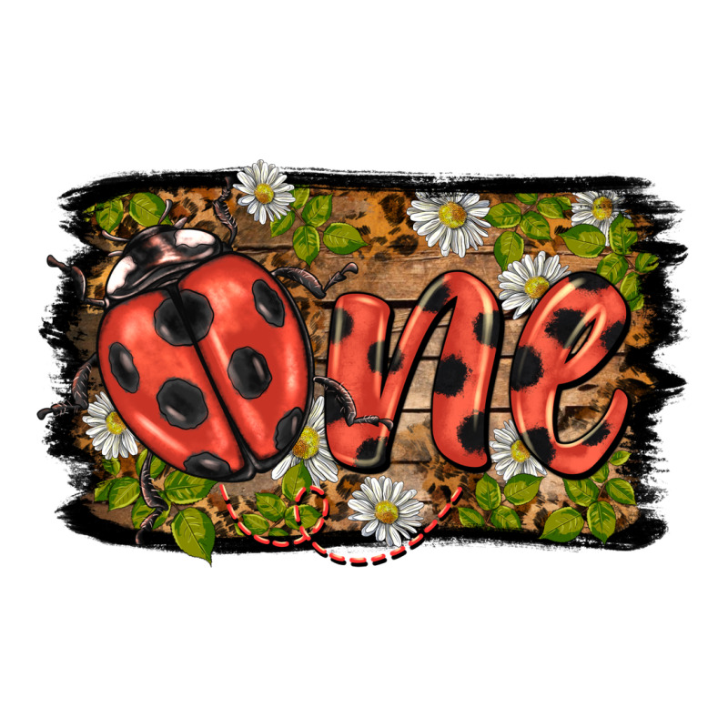 Ladybug One Background Zipper Hoodie by BarkalooDesign | Teevron