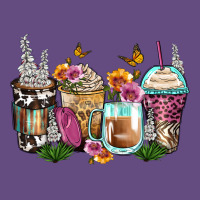 Floral Coffee Cups Vintage Hoodie | Teevron
