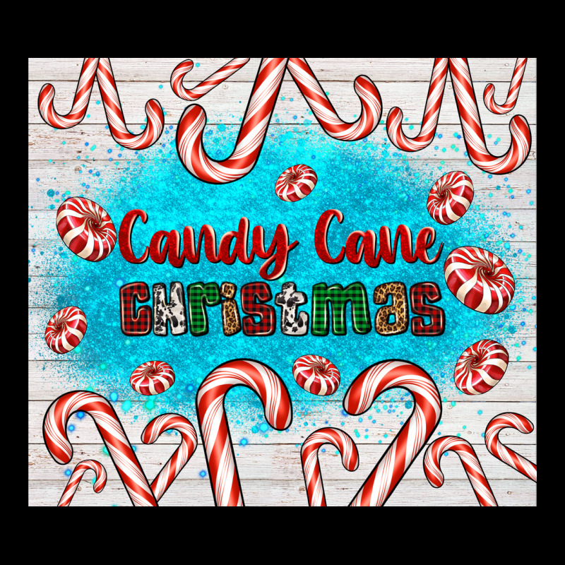 Candy Cane Christmas Ladies Tee by AdoDesignShop | Teevron