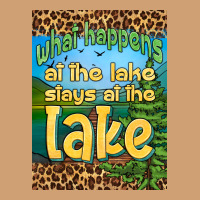 What Happens At The Lake Stays At The Lake Air Freshener Vintage Tee | Teevron