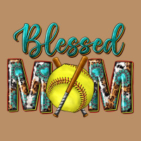 Western Blessed Mom With Softball Vintage Hoodie | Teevron