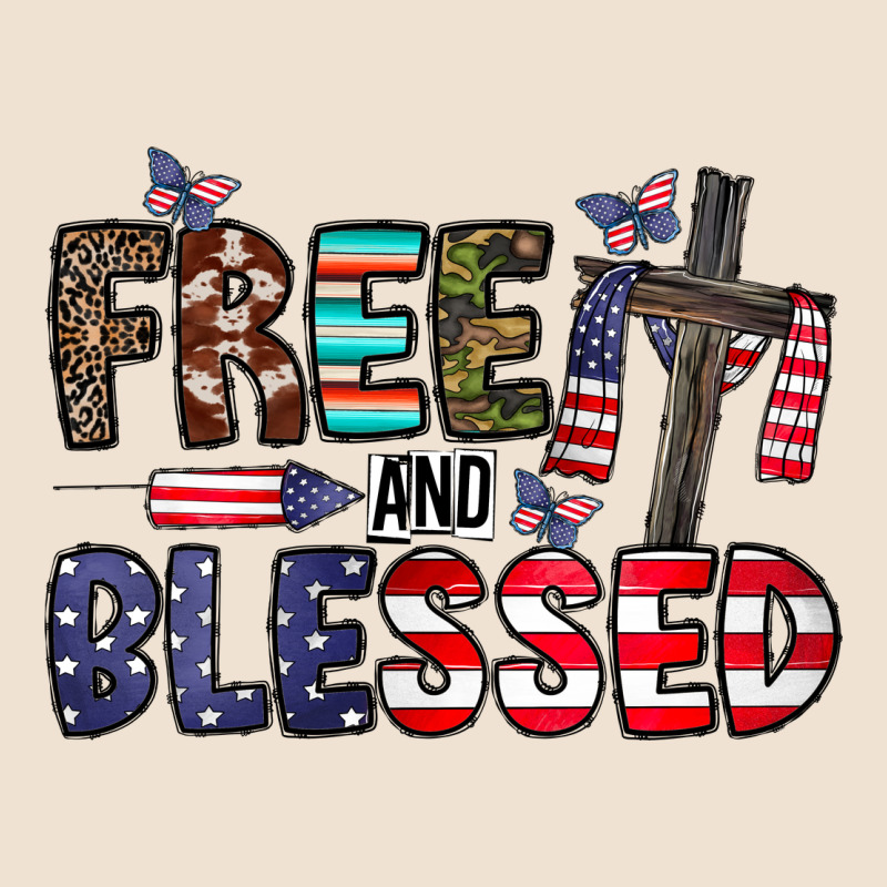 Free And Blessed Urban Heavy Tee by CowhideDigitalArt | Teevron