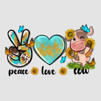 Peace Love Cute Cow Premium Sweatshirt | Teevron
