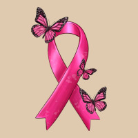 Breast Cancer Ribbon With Butterfly Heavyweight Sweatshirt | Teevron