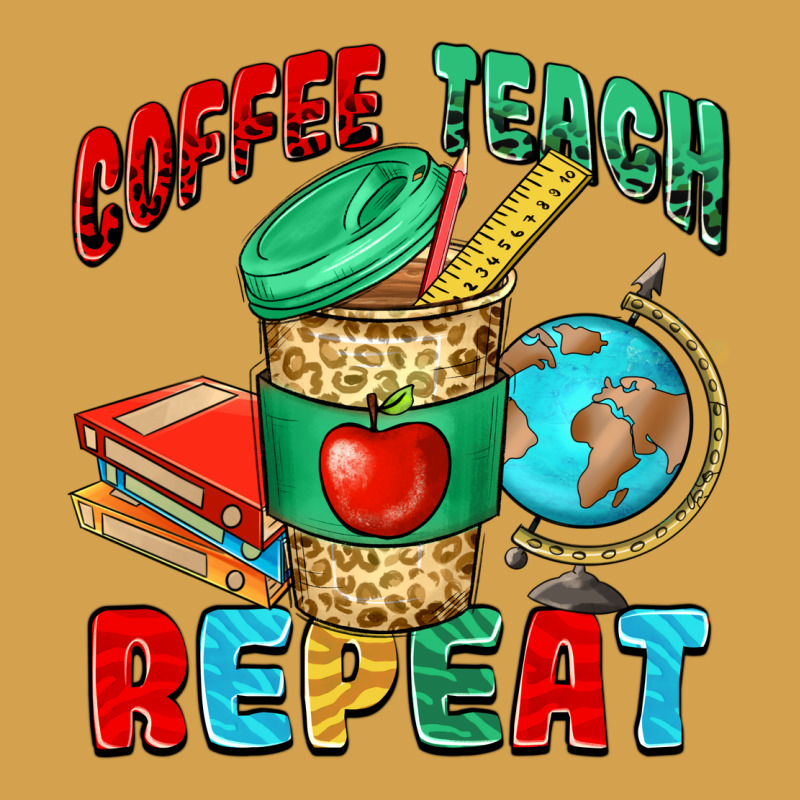 Coffee Teach Repeat Urban Hoodie by NancyCooperArtShop | Teevron
