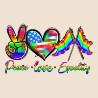 Peace Love Equality Urban Heavy Tee | Teevron