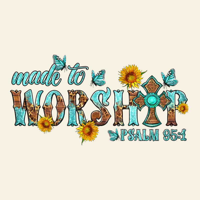 Made To Worship With Sunflowers Vintage Tee by HRA Design Shop | Teevron