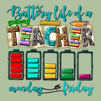 Battery Life Of A Teacher Monday Friday Urban Hoodie | Teevron