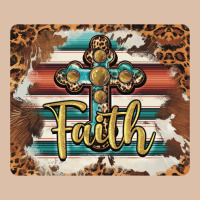 Faith Cross Mousepad Urban Heavy Tee | Teevron