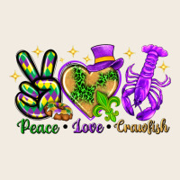 Peace Love Crawfish Premium Sweatshirt | Teevron