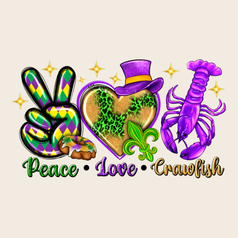 Peace Love Crawfish Premium Sweatshirt by NancyCooperArtShop | Teevron