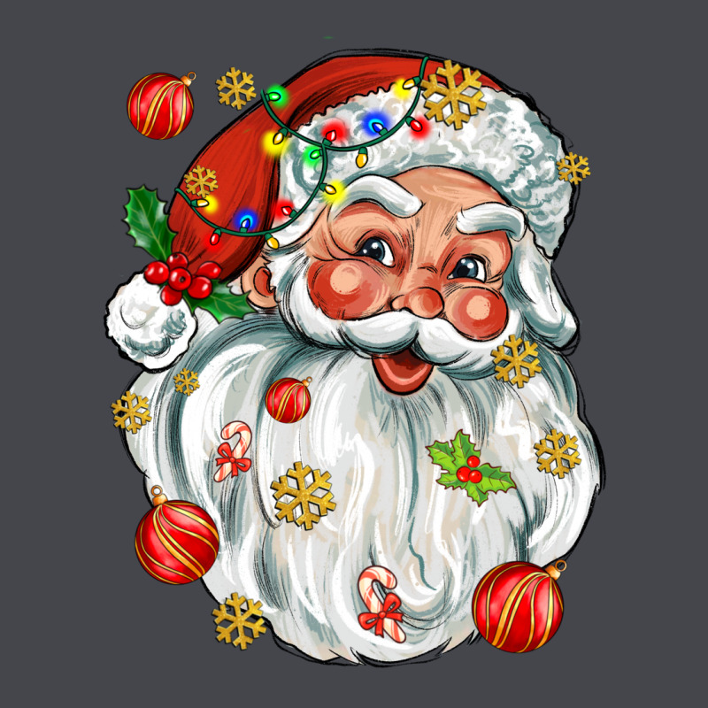 Santa With Little Christmas Long Sleeve Tee by AdoDesignShop | Teevron