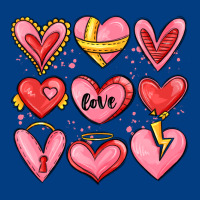Sketch Hearts Premium Sweatshirt | Teevron
