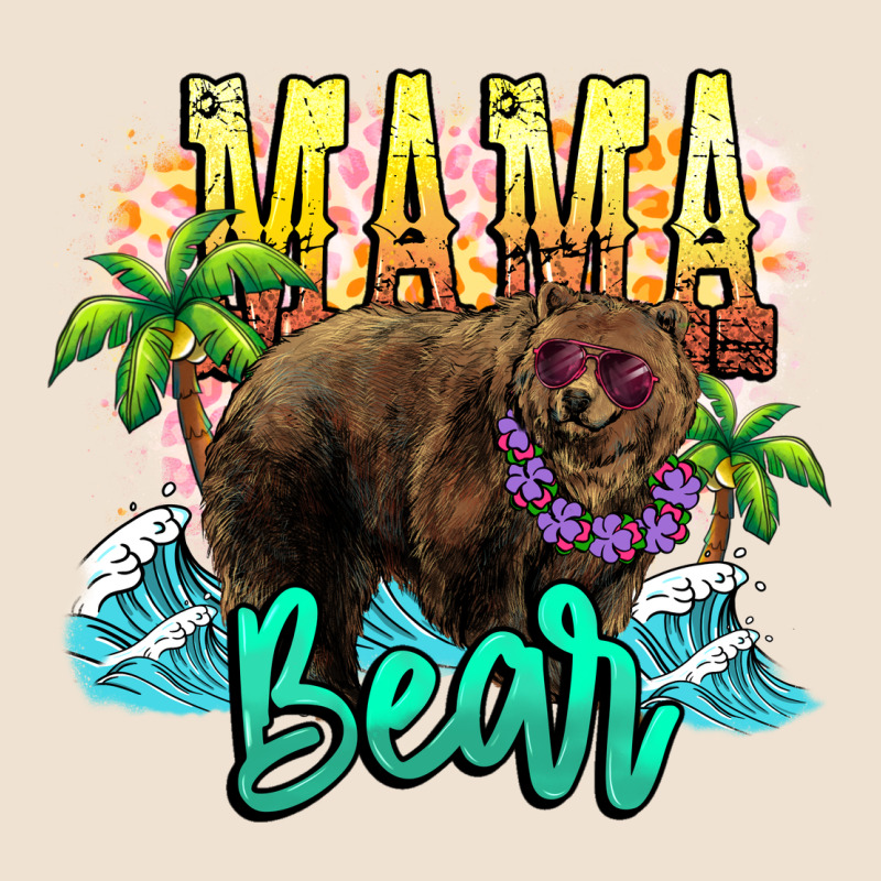 Mama Bear Summer Urban Hoodie by NancyCooperArtShop | Teevron