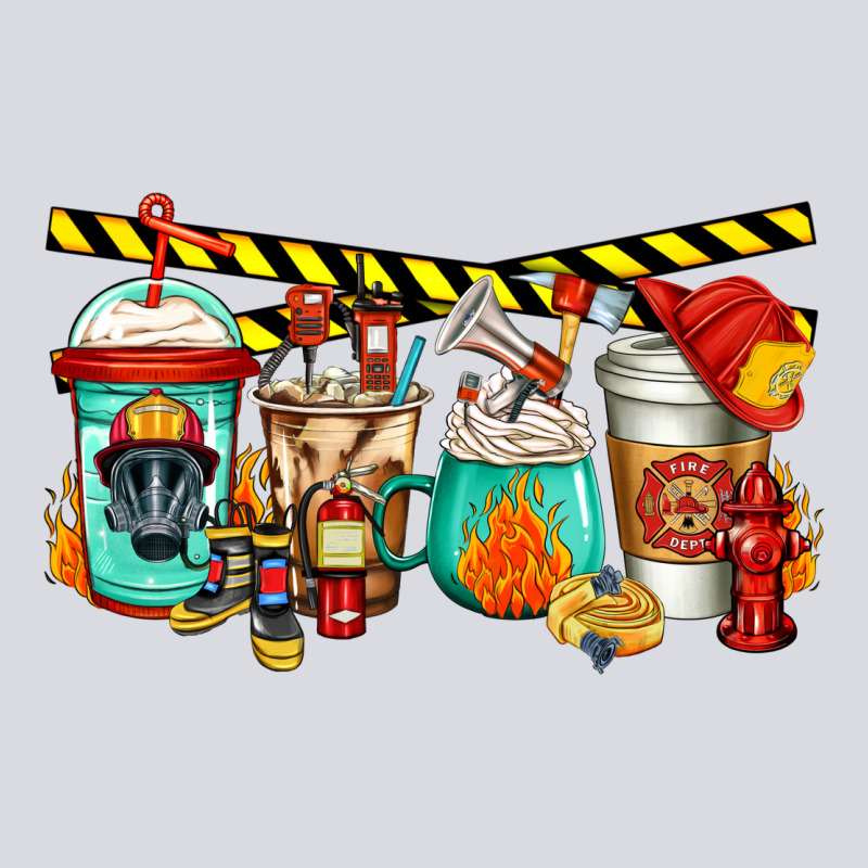 Firefighter Coffee Zipper Hoodie by Jasminsmagicworld | Teevron