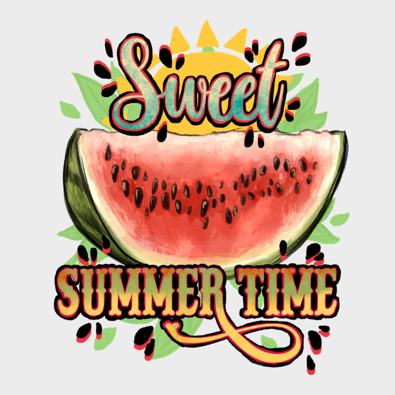 Sweet Summer Time Watermelon Urban Hoodie by NancyCooperArtShop | Teevron
