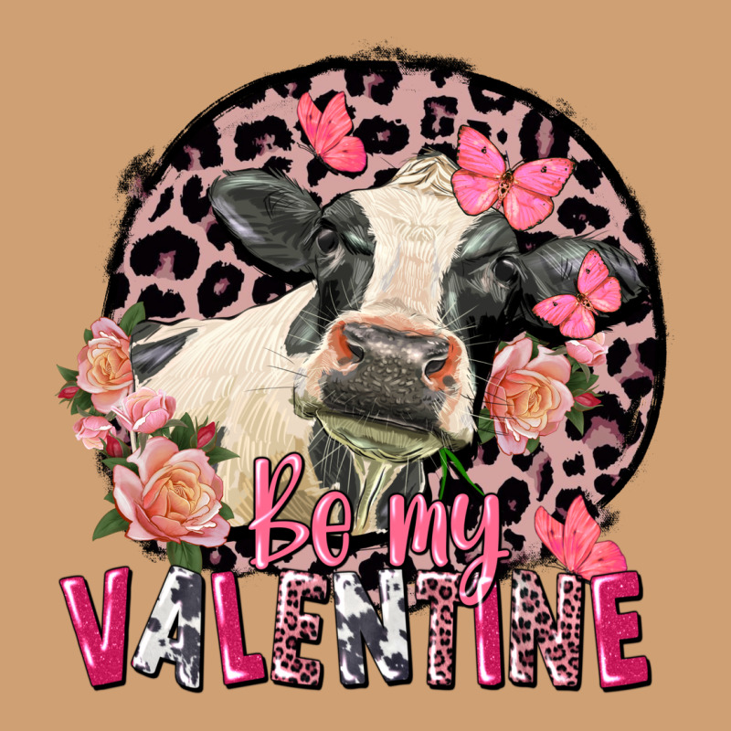 Be My Valentine Holstein Cow Valentine's Day Vintage Tee by FaDigitalArtStudio | Teevron