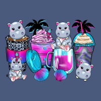 Hippopotamus Coffee Cups Vintage Hoodie | Teevron