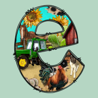 Farm Life Alphabet Lowercase Letters E Classic Tee | Teevron