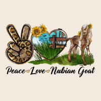 Peace Love Nubian Goat Zipper Hoodie | Teevron