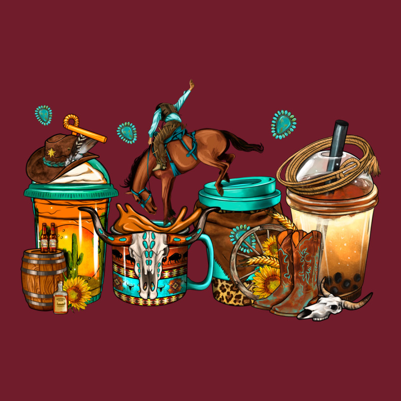 Rodeo Coffee Zipper Hoodie by Jasminsmagicworld | Teevron