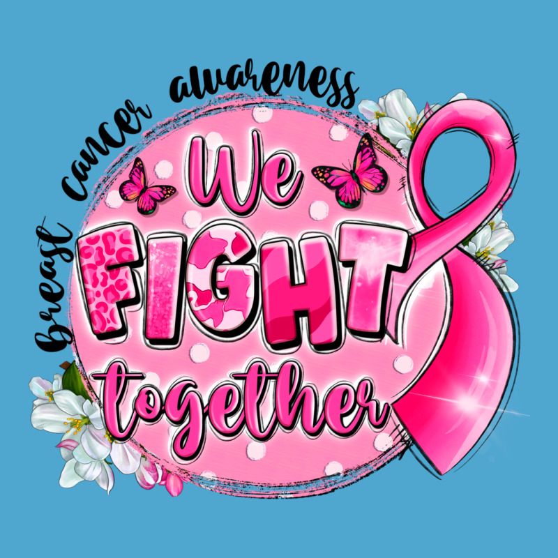 Breast Cancer Awareness We Fight Together Premium Hoodie by LillyAllenDesigns | Teevron