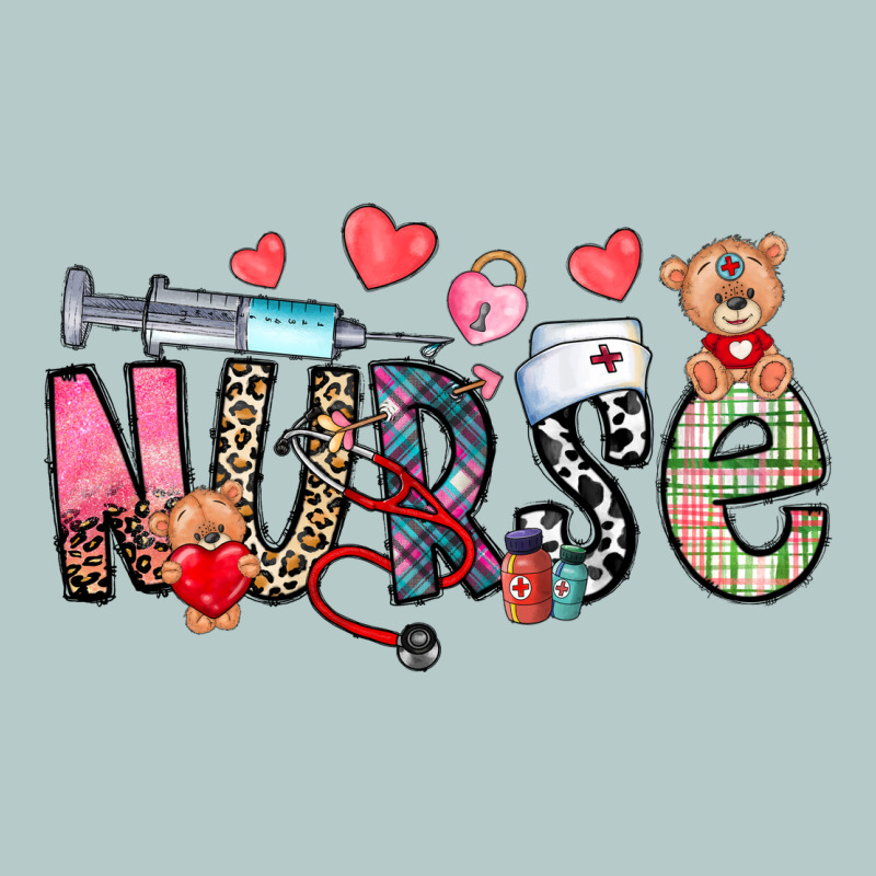 Nurse Valentines Day Heavy Core Tee by CowhideDigitalArt | Teevron