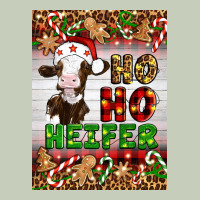 Christmas Ho Ho Ho Heifer Long Sleeve Tee | Teevron