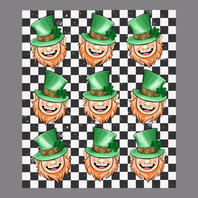 Boujee Checker Board Leprechaun Heavyweight Hoodie by MaliasSmallBusiness | Teevron